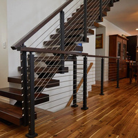 Accessoires de garde-corps en câble noir en acier inoxydable 304 HIMOWAY pour escalier, balcon, balustrade de sécurité