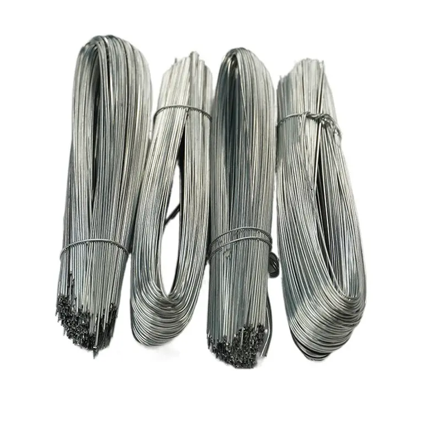 Hot-dipped  Electro Galvanized Coil Wire Barbed Iron Wire Construction U Type Cut Wire