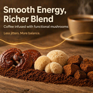 <span class=keywords><strong>Poudre</strong></span> de café aux champignons fonctionnels OEM pour marque privée, approvisionnement <span class=keywords><strong>en</strong></span> gros, favorisant l'énergie, la concentration et l'immunité - Product Image 3
