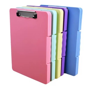 Shantou Office Accessories A4 Nursing Clip File PP Plastic File <strong>Box</strong> Clipboard Storage Organizer <strong>Folder</strong> - Product Image 5