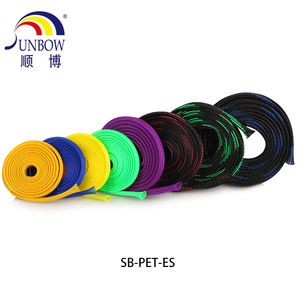 Chống cháy <span class=keywords><strong>ul</strong></span> 94 v0 3/4 "Polyester bện Pet cáp bảo vệ tay áo - Product Image 4
