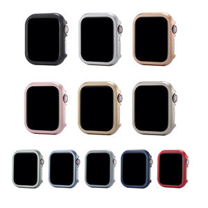 Funda protectora de parachoques con marco de Metal de aluminio de lujo para <span class=keywords><strong>Apple</strong></span> <span class=keywords><strong>Watch</strong></span> Ultra 49mm S10 9 <span class=keywords><strong>SE</strong></span> 5 8 7 45MM 41MM 42NM relojes inteligentes - Product Image 6