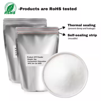 Poudre de transfert thermique en gros, colle thermofusible douce, adhésif thermofusible, poudre TPU blanche pour impression DTF sur imprimante DTF