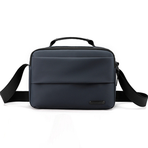 OEM ODM <b>Men</b> Olive Green Messenger <b>Bag</b> Casual <b>Shoulder</b> Pouch Daily Crossbody <b>Bag</b> with Front Pocket OEM ODM Custom Logo - Product Image 4