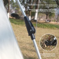 Tente pop-up Polar Everest très vendue, pour 1, 2, 3 ou 4 personnes, accessoires de camping, tente de camping portable pour la randonnée et le backpacking