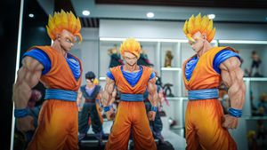 Statue de <span class=keywords><strong>Son</strong></span> <span class=keywords><strong>Gohan</strong></span> <span class=keywords><strong>Super</strong></span> <span class=keywords><strong>Saiyan</strong></span> de Dragon Ball, décoration ornementale, figurines d'anime et objets de collection - Product Image 6