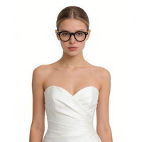 Lunettes polyvalentes unisexes de style classique moderne pour un usage quotidien avec technologie anti-fatigue, anti-lumière bleue et en acétate
