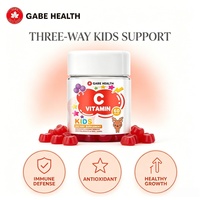 Gummies de vitamine C Gabe Health pour enfants : soutien immunitaire, antioxydant, croissance saine, complément alimentaire, marque privée OEM