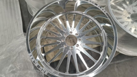 Jantes forgées FANXI noires usinées 20x10 22x12 24x12 24x14 26x14 pour GMC SIERRA 3500 4x4 tout-terrain Ford F250 8x170 F150 6x135