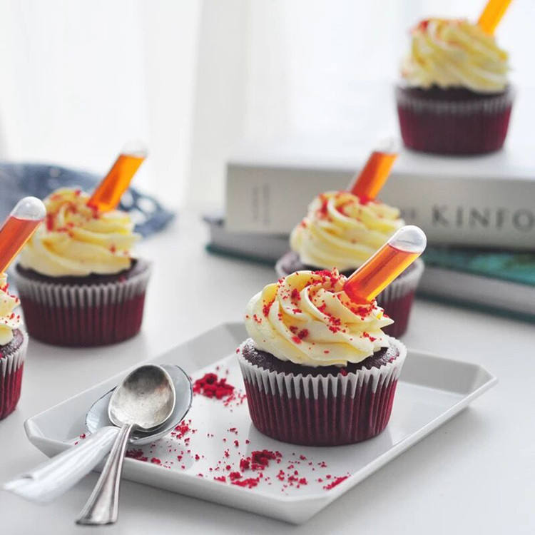 200 Pipette Per Dessert Da 4ml - Plastica Alimentare, Per Cupcake, Gelato, Decorazioni - Foto 2