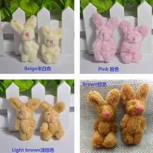 Hot Selling 4.5CM Small Plush Joint Bunny Mini <strong>Rabbit</strong> Plush <strong>Toy</strong> Small <strong>Rabbit</strong> Stuffed <strong>Toy</strong> Keychain - Product Image 4