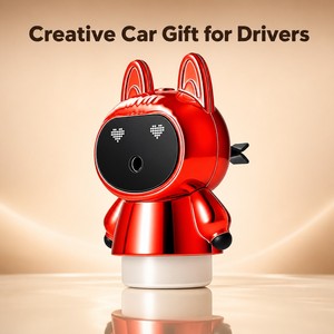 For Car Interior Decoration Cute Cartoon Car Vent Aroma <strong>Diffuser</strong> Leak Proof Stable Structure Adjustable Fragrance Concentration - Product Image 1