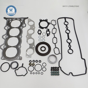 Автозапчасти для двигателя, полный комплект прокладок для TOYOTA 1NZ/2NZ OEM 04111-21040/21042, Комплект прокладок для капитального ремонта - Product Image 1