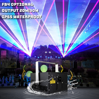 Мощный Небесный проектор Ip65 20 Вт Rgb анимационная Вечеринка Dj лазерное световое шоу