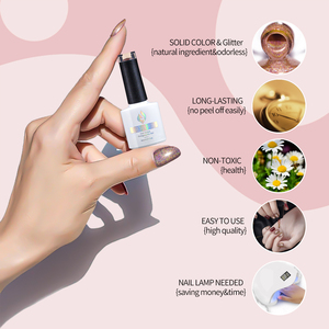 <span class=keywords><strong>Gel</strong></span> UV para Uñas, Efecto Holográfico Láser, Superbrillante, Larga Duración, Secado con Lámpara UV/LED, Venta al Por Mayor Directo de Fábrica - Product Image 4