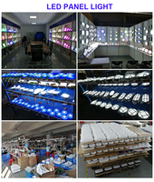 Plafonnier LED encastré double couleur, fin, rond et carré, 3+3W, 6+3W, 12+4W, 18+6W