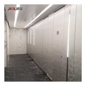 ห้องน้ำสำเร็จรูปแบบโมเดิร์นกันน้ำจากแผ่น HPL รังผึ้ง ที่สนามบินไป่หยุน - Product Image 1