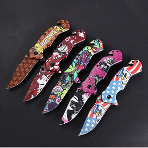 Cuchillo Táctico Portátil de Acero Inoxidable 3CR13 para Defensa Personal y Camping, Ideal para Caza y Corte de Cuerdas, con Abrebotellas, Venta de Fábrica - Product Image 1