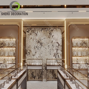 Vitrine de présentation de bijoux pour collection de bijoux, armoire en verre trempé, comptoir d'exposition pour salle d'exposition de bijoux - Product Image 4