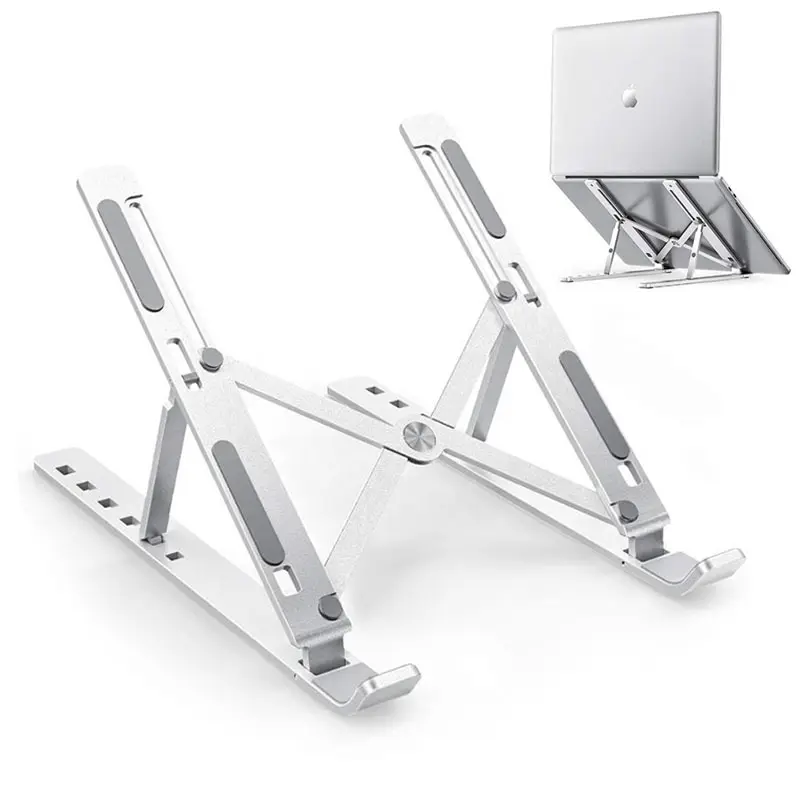 laptop_stand 17 inch portable foldable laptop stand aluminum adjustable
