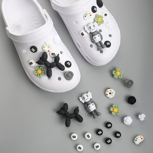 Vente à chaud de chaussures tendances Accessoires en alliage ABS PVC Boucle de chaussure Vente en gros Enfants Sabot Chaussure Décorative - Product Image 3