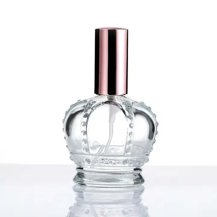 Vintage Refillable Custom Perfume Empty Glass Bottle Polished
