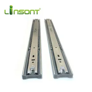 Ball Bearing Slide Linsont OEM Factory 45mm Ball Bearing Full Extension Soft Close Drawer Slide