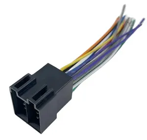 ISO 16P MALE 3.0 Automotive CD player WIRE HARNESS CABLE