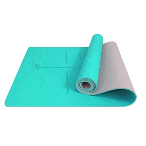 Ot-estera de <span class=keywords><strong>yoga</strong></span> antideslizante de TPE, estera de <span class=keywords><strong>Yoga</strong></span> de lujo con etiqueta privada para Pilates y fitness, venta al por mayor - Product Image 5