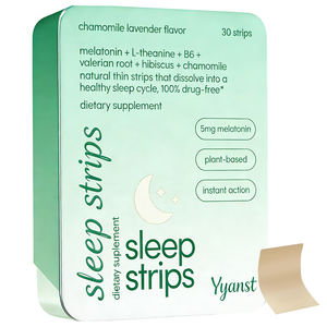 Tiras de Melatonina y L-Teanina Sin Azúcar para Ayudar a Dormir, Alivio del Estrés, Mejora del Sueño - Uso en Adultos, Empaque Personalizado, Dietético, OEM/ODM - Product Image 1