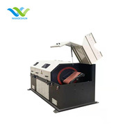 Machine de nettoyage de fil d'acier, machine à détarder la bande de sable, à canon métallique, fabriqué en chine