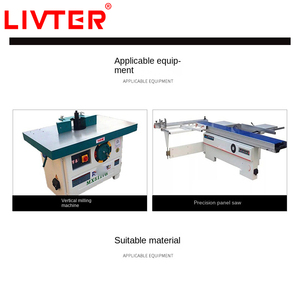 LIVTER-hoja de sierra de fresado personalizada, placa ranurada de alta temperatura, hoja de sierra de corte de precisión de madera sólida - Product Image 6