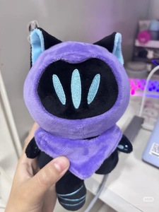 <span class=keywords><strong>Peluche</strong></span> de Gato Sombra, Juguete de <span class=keywords><strong>Peluche</strong></span> Suave con Forma de Animal, Muñeco de Compañía para Niños, Regalo de Cumpleaños para Niñas, Muñeco de Anime Súper Suave y Lindo - Product Image 2