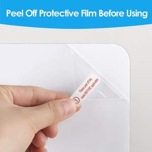 Petite <span class=keywords><strong>feuille</strong></span> de tableau blanc magnétique effaçable à sec pour réfrigérateur, tableau blanc pour cuisine - Product Image 6