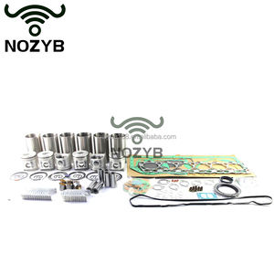 מוצרים חמים 6D34 ערכת צינת מנוע בוכנה טבעת בוכנה צילינדר סט עבור ערכת בנייה מחדש של חופר קובלקו ME220454 ME013366 - Product Image 5