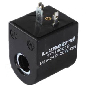 Bobine de pompe hydraulique <span class=keywords><strong>M16</strong></span>-24D-26W-DE M1624D26WDE <span class=keywords><strong>M16</strong></span> 24V 26W DE pour machine 17116551 171150719 171149519 électrovanne - Product Image 1