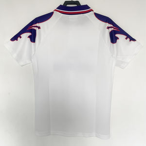 Uniforme de Fútbol de Verano, Manga Corta, Retro 1995/96, Fiorentina, Local y Visitante, Camiseta de Clubes de Fútbol Europeos, Impresa, de Secado Rápido - Product Image 2