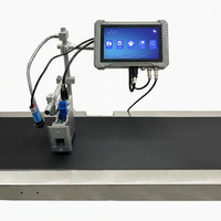 Imprimante jet d'encre automatique 12,7 mm et kit d'alimentation par friction pour machine d'impression de date d'expiration et de code de lot sur sacs en plastique et boîtes en papier