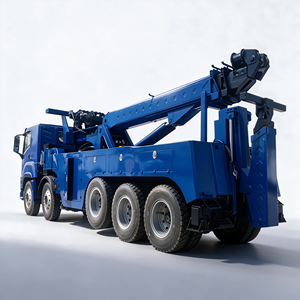 Camion de dépannage rotatif ISUZU 10x4 pour le sauvetage et le remorquage de véhicules lourds, idéal pour le remorquage de camions endommagés - Product Image 1