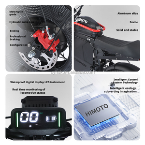 สกู๊ตเตอร์มอเตอร์ฮับหลัง 500W 3 สปีด ยางใหญ่สำหรับผู้ใหญ่ จักรยานไฟฟ้าสำหรับการเดินทางในเมือง ขับขี่ได้ทุกพื้นที่ - Product Image 4