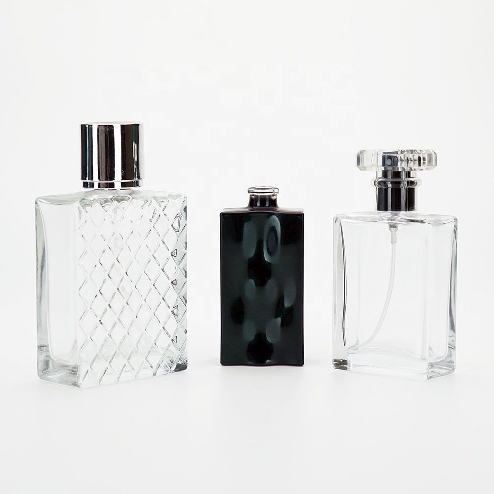 rectangle glass bottle 5 and 15 ml