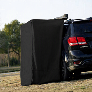 Tenda Doccia Pop-Up Portatile da Campeggio con Finestra, Borsa per il Trasporto, Spogliatoio Istantaneo per Esterni, Spiaggia, Escursionismo, Toilette, in Vinile Oxford >3000mm - Product Image 5