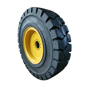 China Factory Supply 14.00-24 1400-24 14.00X24 Solid Rubber Tyre OTR Wheel For Motor Grade Off-road Tire