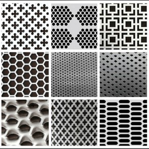 Tôle perforée en <span class=keywords><strong>aluminium</strong></span> 4x8 pieds, série 1000 3000, surface prélaquée, perforations carrées, triangulaires et irrégulières - Product Image 5