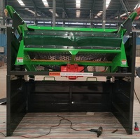 Cribleuse de surface pour compost, sable et roches, vibrante, électrique 380/220V, moteur 0.5KW/14KN, 22 m³/h