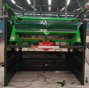 1 Yıl Garantili Yatay Kompost Eleme Makinesi Toprak Eleği Kum/Taş Titreşimli Makine Elektrik Motoru Temel Bileşenleri 22 Metreküp/saat - Product Image 4