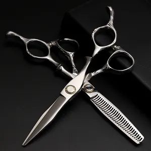 Brand New Scissor Accessory Insert Tijera Profer Ionale Para Corte De Pelo Professional 440C Cutting Set Barber Hair Scissors