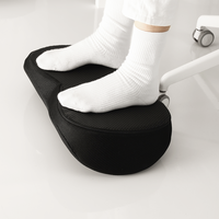 Coussin de pied orthopédique antidérapant, 1 pièce, mousse à mémoire de forme, sous le bureau, soulagement
