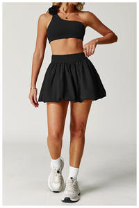 新款露背定制标志女性健身房运动服健身锻炼网球运动服休闲裙<span class=keywords><strong>2</strong></span> & 3件套 - Product Image 6