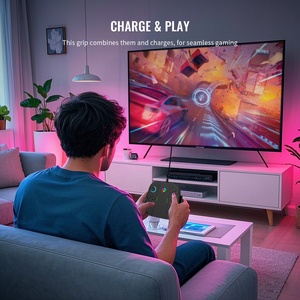 Poignée de Charge Manette Ergonomique avec Voyant Lumineux pour Mini Joy-Cons Nintendo <span class=keywords><strong>Switch</strong></span> 2, Prise en Main Confortable - Product Image 5